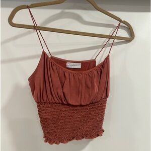SUPER CUTE RED CROP TOP!!